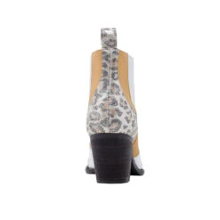 MADDIE 60 Edicion Limitada - Plata Regina Romero Zapato Bota Botin Tacon Bajo Para Dama En Piel -Ofertas Pasos Y Bolsos Tienda Regina Romero Botin Vaquero Maddie Edicion Especial Mix Cheetah Plata 5 95166774 a270 402b a69d 7404d136b8ea