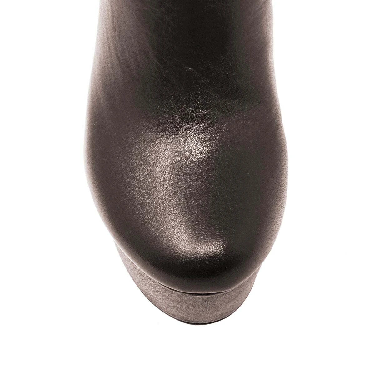 ELSA 135 - Cafe Regina Romero Zapato Bota Botin Plataforma Tacon Alto Para Dama En Piel 5 ELSA 135 - Cafe Regina Romero Zapato Bota Botin Plataforma Tacon Alto Para Dama En Piel - Imagen 5