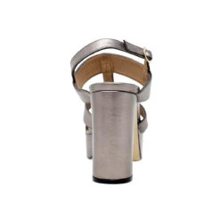 LAUREN 95 - Inox Regina Romero Zapato Sandalia Plataforma Tacon Alto Para Dama En Piel -Ofertas Pasos Y Bolsos Tienda Regina Romero Plataforma Sandalia Lauren Piel Inox 5 88137541 ac69 4b5e bea0 a0aa136d8a1c