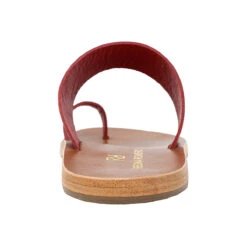 AMAYA - Rojo Regina Romero Resort Zapato Sandalia De Piso Para Dama En Piel -Ofertas Pasos Y Bolsos Tienda Regina Romero Resort Sandalia Amaya Piel Rojo 5 c894ac74 02b8 432c b368 0c474c5c3827