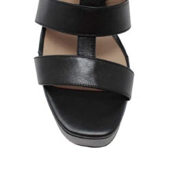 LAUREN 95 - Negro Regina Romero Zapato Sandalia Plataforma Tacon Alto Para Dama En Piel -Ofertas Pasos Y Bolsos Tienda Regina Romero Sandalia Platafotma Lauren Piel Negro 5 f78b359d 99e7 4f85 9e0d 44e77aebd2ec