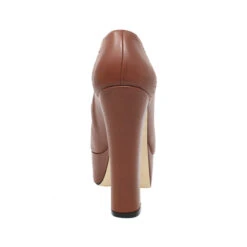 1980 - Almendra Regina Romero Zapato Plataforma Tacon Alto Para Dama En Piel -Ofertas Pasos Y Bolsos Tienda Regina Romero Zapato Plataforma 1980 Piel Almendra 4 8288fa31 325b 4b4c bf2b f3410da5d639