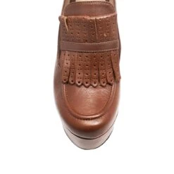 1980 - Almendra Regina Romero Zapato Plataforma Tacon Alto Para Dama En Piel -Ofertas Pasos Y Bolsos Tienda Regina Romero Zapato Plataforma 1980 Piel Almendra 5 c6cae2b6 fc98 4547 b371 e92f497789f4