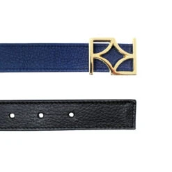 GINA - Negro Y Marino Regina Romero Accesorio Cinturon Para Dama En Piel -Ofertas Pasos Y Bolsos Tienda Regina Romero Accesorios Cinturon Gina Piel Cobalto Negro 4 bf3a09c8 9ab5 469d abaf 55d0c1ed91e5