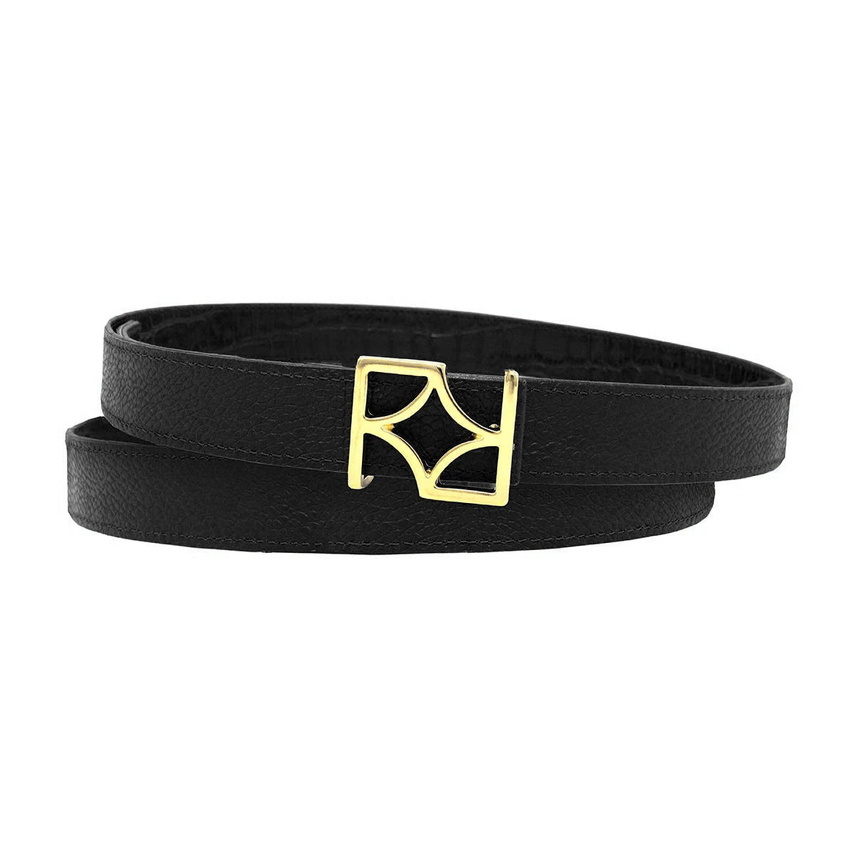 GINA - Negro Regina Romero Accesorio Cinturon Para Dama En Piel - Imagen 5