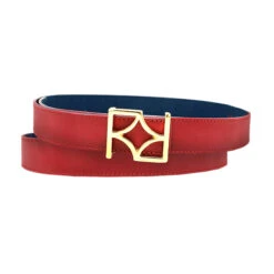 GINA - Marino Y Rojo Regina Romero Accesorio Cinturon Para Dama En Piel -Ofertas Pasos Y Bolsos Tienda Regina Romero Accesorios Cinturones Gina Piel Rojo y Marino 4 04078bc4 f109 4271 8d52 48747cec04c9