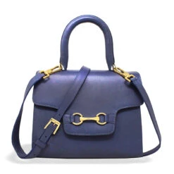 SELINA - Azul Royal Regina Romero Accesorio Bolso Para Dama En Piel -Ofertas Pasos Y Bolsos Tienda Regina Romero Aceesorio Bolso Selina Piel Azul Royal 4