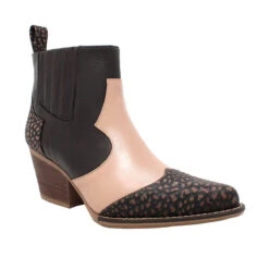 MADDIE 60 Edicion Limitada - Cafe Y Rosa Regina Romero Zapato Bota Botin Tacon Bajo Para Dama En Piel -Ofertas Pasos Y Bolsos Tienda Regina Romero Bota Botin Maddie Piel Croco Rosa Gris 2 0c2dc927 fe60 4736 9ae0 96cf1cd781bc