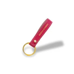LLAVERO - Fucsia Regina Romero Accesorio Llavero Para Dama En Piel -Ofertas Pasos Y Bolsos Tienda Regina Romero Llavero fucsia piel 2