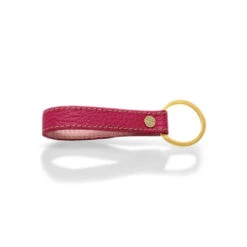 LLAVERO - Fucsia Regina Romero Accesorio Llavero Para Dama En Piel -Ofertas Pasos Y Bolsos Tienda Regina Romero Llavero fucsia piel 3