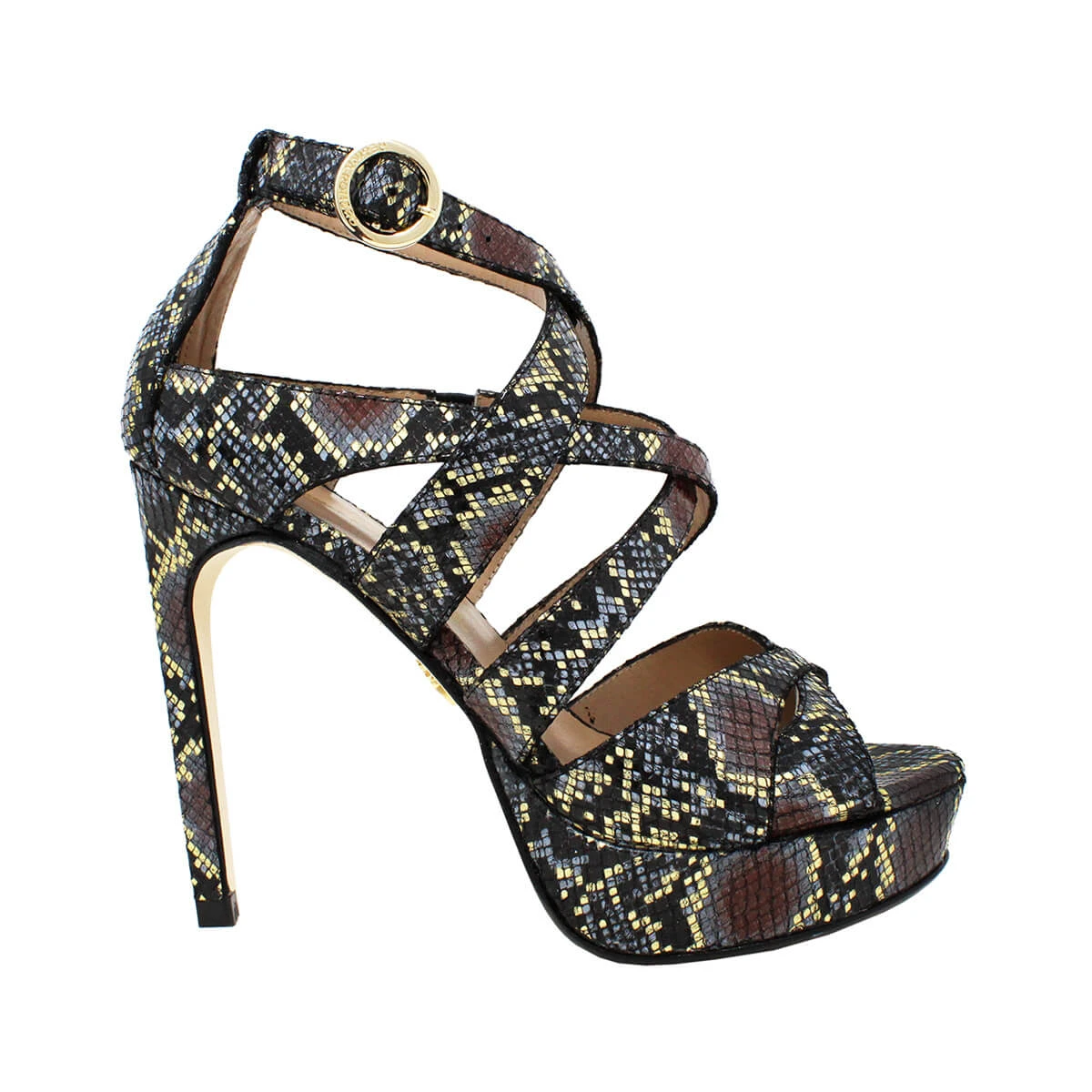 JANIS 125 - Negro Metalico Regina Romero Zapato Sandalia Plataforma Tacon Alto Para Dama En Piel 1 JANIS 125 - Negro Metalico Regina Romero Zapato Sandalia Plataforma Tacon Alto Para Dama En Piel