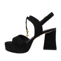 JOANA 95 - Ante Negro Regina Romero Zapato Sandalia Plataforma Tacon Alto Para Dama En Piel -Ofertas Pasos Y Bolsos Tienda Regina Romero Sandalia Plataforma Joana 95 Ante Negro 3 1baf6672 dbdd 4e22 8074 69c67c57b812