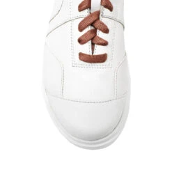 MARIA 35 - Yogurth Regina Romero Zapato Tenis Urbano Sport Para Dama En Piel -Ofertas Pasos Y Bolsos Tienda Regina Romero Tenis Urbano Maria Piel Blanco 4 0bdb49bb d5f3 4a9e 861e 0610720cf457