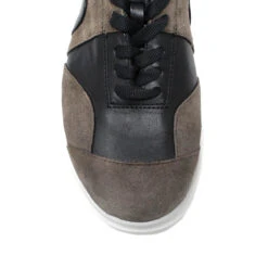 MARIA 35 - Negro Y Concreto Regina Romero Zapato Tenis Urbano Sport Para Dama En Piel -Ofertas Pasos Y Bolsos Tienda Regina Romero Tenis Urbano Maria Piel Negro Ante Concreto 4 907d0f67 6a53 47c0 b83c 90ec1fd22396