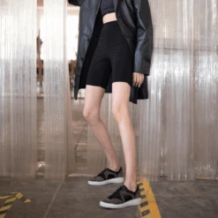 MARIA 35 - Negro Y Concreto Regina Romero Zapato Tenis Urbano Sport Para Dama En Piel -Ofertas Pasos Y Bolsos Tienda Regina Romero Tenis Urbano Maria Piel Negro Ante Concreto 7 08de06e9 dd89 4004 824a 22193dbaec56