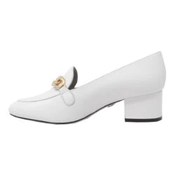 KALI 40 - Blanco Regina Romero Zapato Zapatilla Tacon Bajo Para Dama En Piel -Ofertas Pasos Y Bolsos Tienda Regina Romero Zapatilla Mocasin Kali 40 Piel Blanco 3