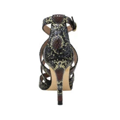 NOAH 85 - Negro Metalico Regina Romero Zapato Sandalia Zapatilla Tacon Alto Para Dama En Piel -Ofertas Pasos Y Bolsos Tienda Regina Romero Zapatilla Sandalia Noah 85 Piel Cobra Uva 4 dec03f41 ae85 4b0f b6d7 a88d9441fc6b