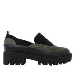 REESE 45 - Negro Regina Romero Zapato Bostoniano Urbano Sport Para Dama En Piel