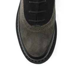 REESE 45 - Negro Regina Romero Zapato Bostoniano Urbano Sport Para Dama En Piel -Ofertas Pasos Y Bolsos Tienda Regina Romero Zapato Urbano Reese Piel Mix Negro 4 41cd0a5a a481 4eb3 ab05 c225bef24f6d