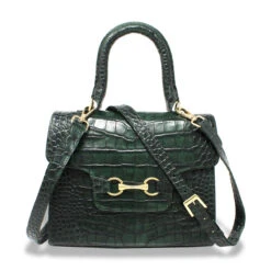 SELINA - Verde Regina Romero Accesorio Bolso Para Dama En Piel 11 SELINA - Verde Regina Romero Accesorio Bolso Para Dama En Piel -Ofertas Pasos Y Bolsos Tienda Regina Romero accesorio bolso Selina croco verde piel 4