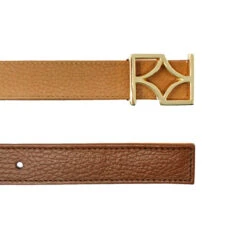 GINA - Camel Y Tan Regina Romero Accesorio Cinturon Para Dama En Piel -Ofertas Pasos Y Bolsos Tienda Regina Romero accesorio cinturon Gina camel tan pie 5