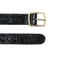 MAR - Negro Con Oro Regina Romero Accesorio Cinturon Para Dama En Piel -Ofertas Pasos Y Bolsos Tienda Regina Romero accesorio cinturon Mar negro y oro piel 2