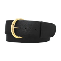 SOL - Negro Regina Romero Accesorio Cinturon Para Dama En Piel