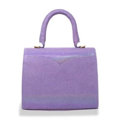 SELINA - Lila Regina Romero Accesorio Bolso Para Dama En Piel -Ofertas Pasos Y Bolsos Tienda Regina Romero aceesorio bolso Selina lila croco piel 3