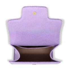 SELINA - Lila Regina Romero Accesorio Bolso Para Dama En Piel -Ofertas Pasos Y Bolsos Tienda Regina Romero aceesorio bolso Selina lila croco piel 5