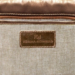 COLETTE - Bronce Regina Romero Accesorio Bolso Para Dama En Piel -Ofertas Pasos Y Bolsos Tienda Regina Romero bolso Collette Piel Oro Viejo 5
