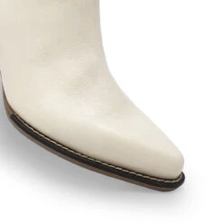 ISSA 60 - Latte Regina Romero Zapato Bota Botin Tacon Bajo Para Dama En Piel -Ofertas Pasos Y Bolsos Tienda Regina Romero bota botinvaquero Issa latte piel 6