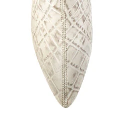 PAOLA 75 - Arena Regina Romero Zapato Bota Larga Tacon Alto Para Dama En Piel -Ofertas Pasos Y Bolsos Tienda Regina Romero botas Paola croco beige 4 cdfc4e7a e963 401a bc69 181436c30e06