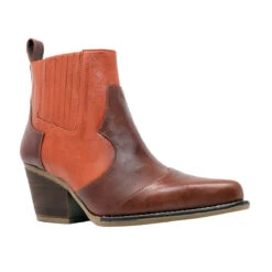 MADDIE 60 Edicion Limitada - Terracota Y Caoba Regina Romero Zapato Bota Botin Tacon Bajo Para Dama En Piel -Ofertas Pasos Y Bolsos Tienda Regina Romero botin Maddie edicion especial terracota caoba 2 876dadd2 8ea8 42c9 bf39 1ccb377fbbda