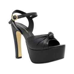 ALEXA 135 - Negro Regina Romero Zapato Sandalia Plataforma Tacon Alto Para Dama En Piel -Ofertas Pasos Y Bolsos Tienda Regina Romero plataforma sandalia Alexa piel negro 2 20ee9007 f974 4677 817a 872043246d0d