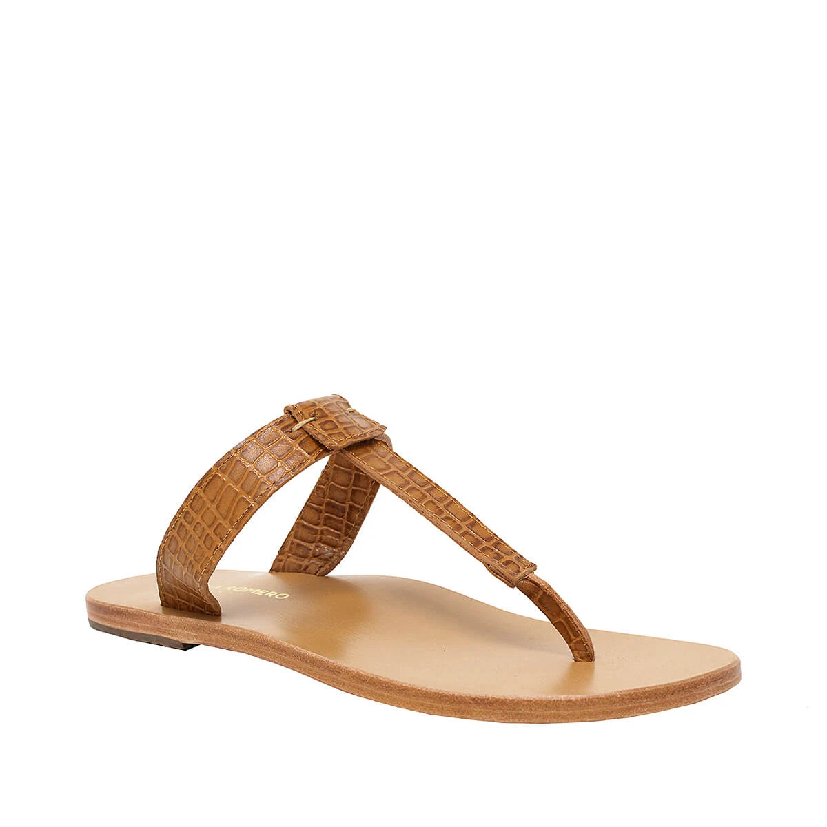 MALU - Miel Regina Romero Resort Zapato Sandalia De Piso Para Dama En Piel 4 MALU - Miel Regina Romero Resort Zapato Sandalia De Piso Para Dama En Piel - Imagen 4