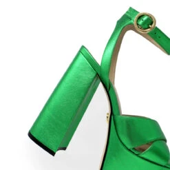 AURA 150 - Verde Metalico Regina Romero Zapato Sandalia Plataforma Tacon Alto Para Dama En Piel 14 AURA 150 - Verde Metalico Regina Romero Zapato Sandalia Plataforma Tacon Alto Para Dama En Piel -Ofertas Pasos Y Bolsos Tienda Regina Romero sandalia plataforma Aura verde piel 5