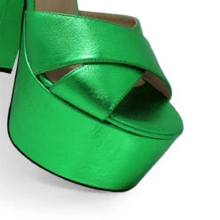 AURA 150 - Verde Metalico Regina Romero Zapato Sandalia Plataforma Tacon Alto Para Dama En Piel 15 AURA 150 - Verde Metalico Regina Romero Zapato Sandalia Plataforma Tacon Alto Para Dama En Piel -Ofertas Pasos Y Bolsos Tienda Regina Romero sandalia plataforma Aura verde piel 6