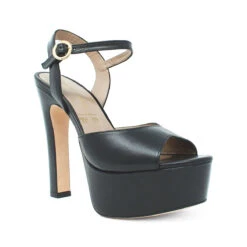 SABRINA 135 - Negro Regina Romero Zapato Sandalia Plataforma Tacon Alto Para Dama En Piel -Ofertas Pasos Y Bolsos Tienda Regina Romero sandalia plataforma Sabrina negro 2 f346b0f3 4356 483e 94ae 682011b96c61