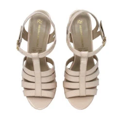 ROMI 135 - Charol Beige Regina Romero Zapato Sandalia Plataforma Tacon Alto Para Dama En Piel 2 -Ofertas Pasos Y Bolsos Tienda Regina Romero sandalia platforma tacon alto Romi 135 charol gardenia piel 6