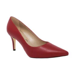 REGINA PUMP 75 - Rojo Regina Romero Zapato Zapatilla Tacon Alto Para Dama En Piel -Ofertas Pasos Y Bolsos Tienda Regina Romero zapatilla Regina 75 rojo 2 d35653b1 e053 4b35 ab5f 46678ba3a373