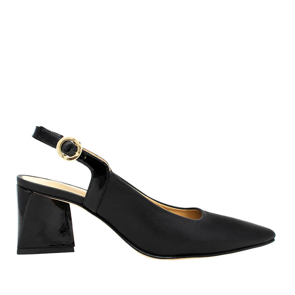 LARA 50 - Negro Regina Romero Zapato Zapatilla Tacon Bajo Para Dama En Piel 1 LARA 50 - Negro Regina Romero Zapato Zapatilla Tacon Bajo Para Dama En Piel