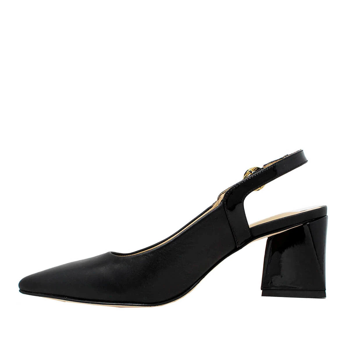 LARA 50 - Negro Regina Romero Zapato Zapatilla Tacon Bajo Para Dama En Piel 5 LARA 50 - Negro Regina Romero Zapato Zapatilla Tacon Bajo Para Dama En Piel - Imagen 5