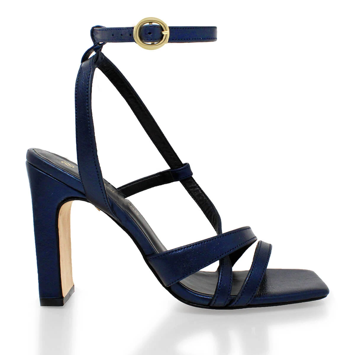 PIA 100 - Azul Metalico Regina Romero Zapato Sandalia Zapatilla Tacon Alto Para Dama En Piel 1 PIA 100 - Azul Metalico Regina Romero Zapato Sandalia Zapatilla Tacon Alto Para Dama En Piel