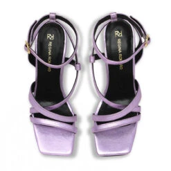 PIA 100 - Rosa Metalico Regina Romero Zapato Sandalia Zapatilla Tacon Alto Para Dama En Piel 9 PIA 100 - Rosa Metalico Regina Romero Zapato Sandalia Zapatilla Tacon Alto Para Dama En Piel -Ofertas Pasos Y Bolsos Tienda Regina Romero zapatilla sandalia Pia rosa metalico piel 2