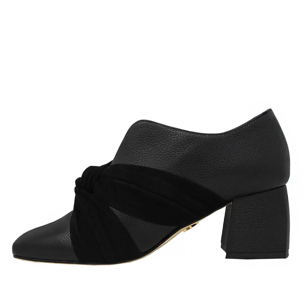 ALFONSINA 50 - Negro Regina Romero Zapato Zapatilla Tacon Bajo Para Dama En Piel 5 ALFONSINA 50 - Negro Regina Romero Zapato Zapatilla Tacon Bajo Para Dama En Piel - Imagen 5