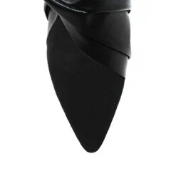 BEATRICE 75 - Ante Negro Regina Romero Zapato Bota Botin Tacon Alto Para Dama En Piel -Ofertas Pasos Y Bolsos Tienda Regina Romero zapato bota botin Beatrice negro ante piel 5