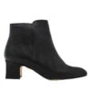 NOELLE 45 - Negro Regina Romero Zapato Bota Botin Tacon Bajo Para Dama En Piel