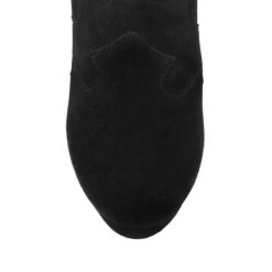 TELMA 135 - Gamuza Negro Regina Romero Zapato Bota Botin Plataforma Tacon Alto Para Dama En Piel -Ofertas Pasos Y Bolsos Tienda Regina Romero zapato bota botin plataforma tacon alto Telma 135 negro ante piel 5