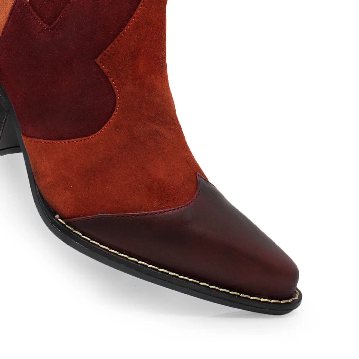 MADDIE 60 Edicion Limitada - Rioja Romero Zapato Bota Botin Tacon Bajo Para Dama En Piel - Imagen 6