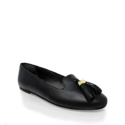 POLINA - Negro Regina Romero Zapato Flat Balerina De Piso Para Dama En Piel -Ofertas Pasos Y Bolsos Tienda Regina Romero zapato flat Polina negro piel 4